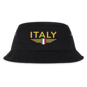 I Love Italy Tenue T-Shirt Design - Bob Enfant - noir - Devant