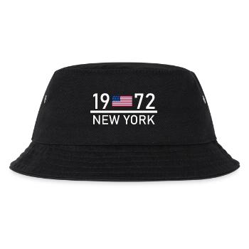 New York - 1972 - USA Flag NYC - NY - Amerika - Kinder Bucket Hat - Schwarz - Vorne