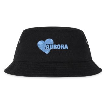 Mama Aurora - Kinder Bucket Hat - Schwarz - Vorne