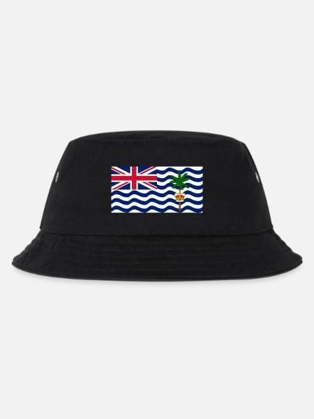 British Indian Ocean Territory - Kids’ Bucket Hat - black