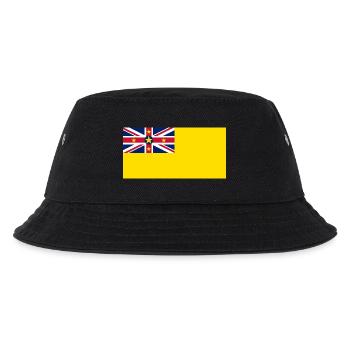 Niue - Kinder Bucket Hat - Schwarz - Vorne