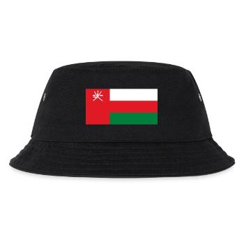 Oman - Kinder Bucket Hat - Schwarz - Vorne