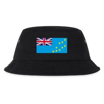Tuval - Kinder Bucket Hat - Schwarz - Vorne
