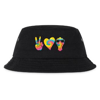 Gans - Kinder Bucket Hat - Schwarz - Vorne