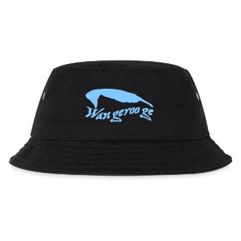 Wangerooge Tattoo - Kinder Bucket Hat - Schwarz - Vorne