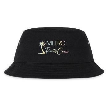 "MLLRC" Mallorca Party Crew - Tropisch - Pastell - Kinder Bucket Hat - Schwarz - Vorne