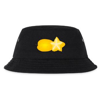 Sternfrucht - Kinder Bucket Hat - Schwarz - Vorne