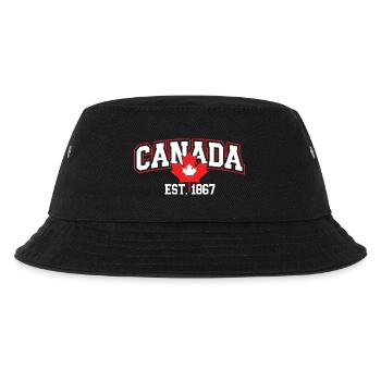 Canada Patriotic Maple Leaf Design - Bob Enfant - noir - Devant