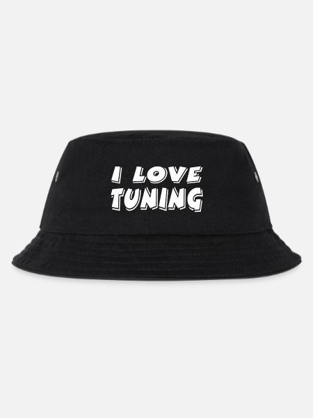 Tuning - Kinder Bucket Hat - Schwarz