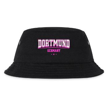 Dortmund Germany College Style Pink - Kids’ Bucket Hat - black - Front