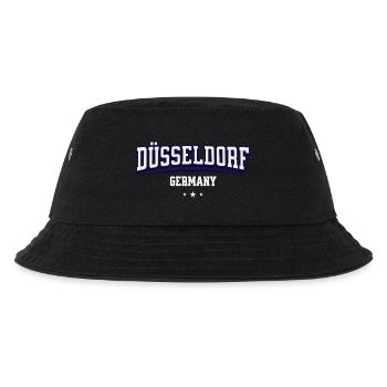 Dusseldorf Germany Varsity Logo - Kids’ Bucket Hat - black - Front