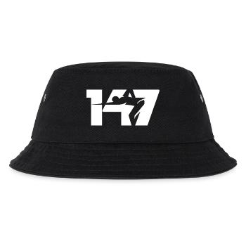 147 Snooker Icon (White) - Kids’ Bucket Hat - black - Front