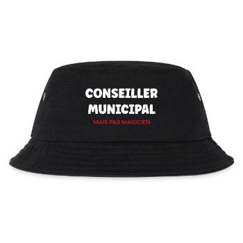 Conseiller Municipal  - Bob Enfant - noir - Devant