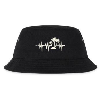 Heartbeat Beach Holiday - Kids’ Bucket Hat - black - Front