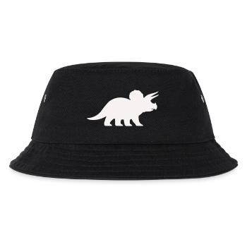 Silhouette du Tricératops – Dino minimaliste - Bob Enfant - noir - Devant
