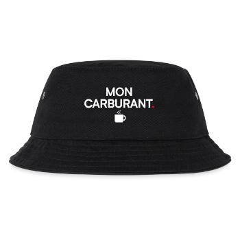 MY FUEL | Coffee Humor - Kids’ Bucket Hat - black - Front