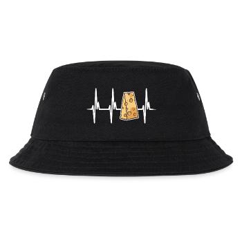 Ich liebe Schweizer Käse - Kinder Bucket Hat - Schwarz - Vorne