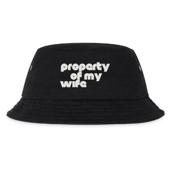 property of my wife - Kids’ Bucket Hat - black - Front