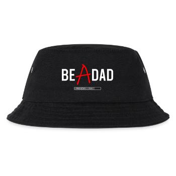 Dad in Process Shirt – Zukünftiger Vater - Kinder Bucket Hat - Schwarz - Vorne