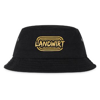 Farmer colleague - Kids’ Bucket Hat - black - Front