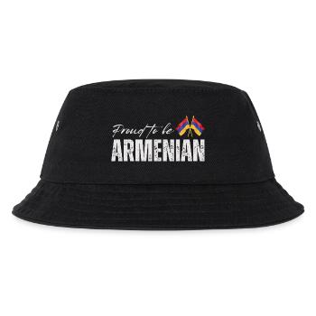 Stolzer Armenier, armenischer Patriot - Kinder Bucket Hat - Schwarz - Vorne