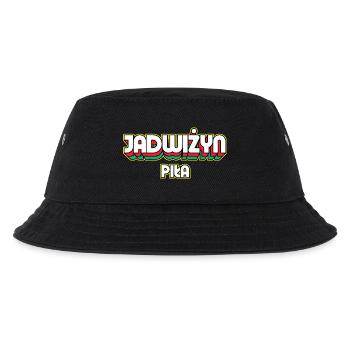 Jadwiżyn Piła. Retro District Name - Kids’ Bucket Hat - black - Front