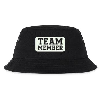Varsity-style team member - Kids’ Bucket Hat - black - Front