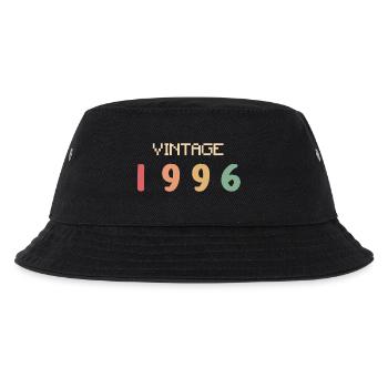 Vintage Aquarell 30 Jahre Dreißiger Party 1996 - Kinder Bucket Hat - Schwarz - Vorne