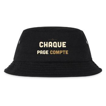 Chaque Page Compte - Cadeau Lecteur - Bob Enfant - noir - Devant