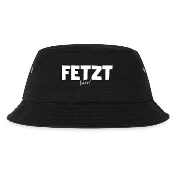 Shred here! Have fun in East German / Saxon - Kids’ Bucket Hat - black - Front