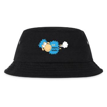 Schaaf wars nicht - Kinder Bucket Hat - Schwarz - Vorne