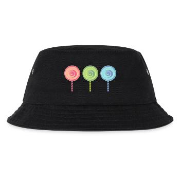 schokolade suessigkeiten candy chocolate94 - Kinder Bucket Hat - Schwarz - Vorne