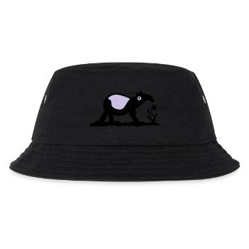 Tapir - Kinder Bucket Hat - Schwarz - Vorne