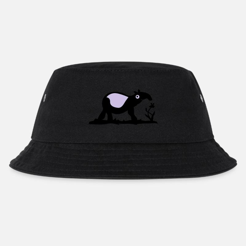 Tapir - Kids’ Bucket Hat - black