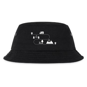 Camper - Kids’ Bucket Hat - black - Front