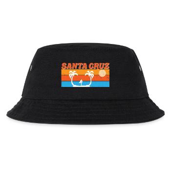 Santa Cruz Surf Retro Sunset - Kinder Bucket Hat - Schwarz - Vorne