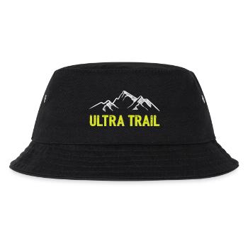 Ultra Trail - Kinder Bucket Hat - Schwarz - Vorne