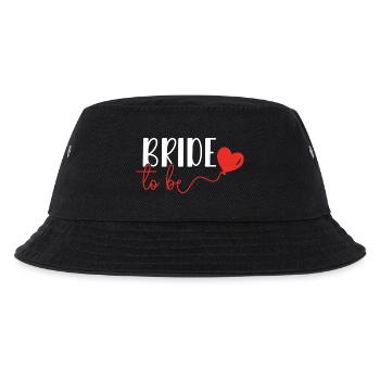 Bride to be bachelor party bride engagement - Kids’ Bucket Hat - black - Front