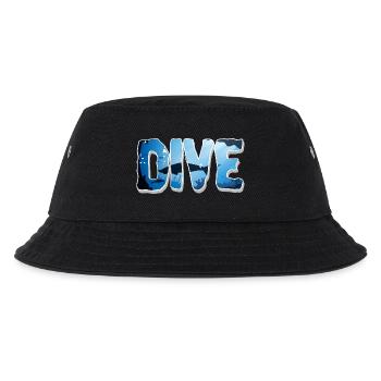 Tauchen Taucher - Kinder Bucket Hat - Schwarz - Vorne