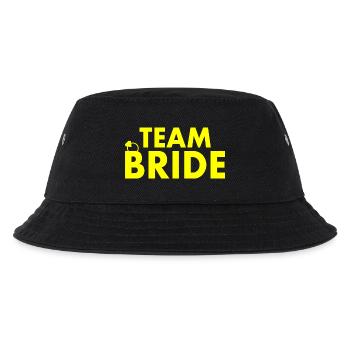 Team bride - Kinder Bucket Hat - Schwarz - Vorne