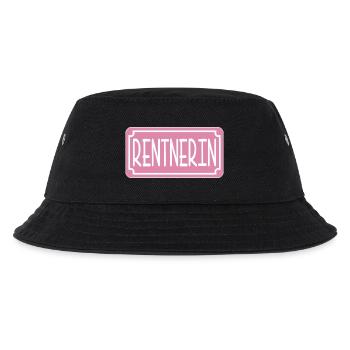 Rentnerin - RENTE RUHESTAND - ABSCHIEDSGESCHENKE - Kinder Bucket Hat - Schwarz - Vorne