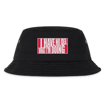 I Have No Idea - Kids’ Bucket Hat - black - Front