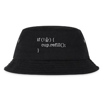 Chemise café pour programmeur amateur de code café - Bob Enfant - noir - Devant