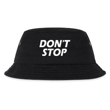 Dont stop - Kids’ Bucket Hat - black - Front
