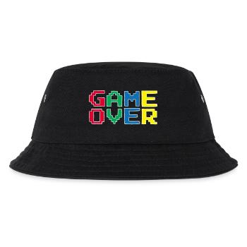 Vintage-Videospiel - Kinder Bucket Hat - Schwarz - Vorne