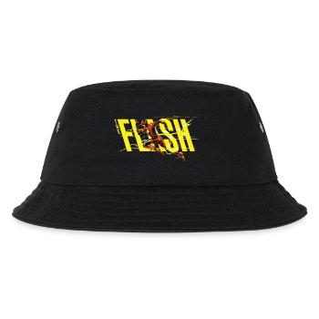 The Flash Running Yellow Logo - Kids’ Bucket Hat - black - Front