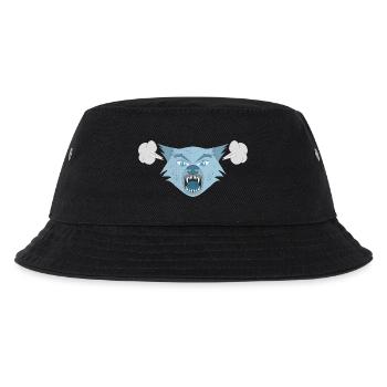 Angry Wolf - Kids’ Bucket Hat - black - Front
