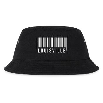 Louisville Barcode - Kinder Bucket Hat - Schwarz - Vorne