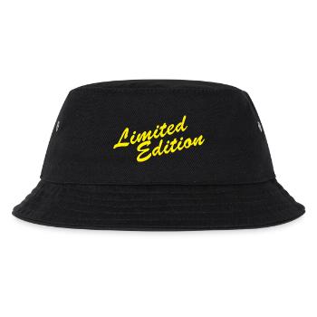 Limited Edition - Kinder Bucket Hat - Schwarz - Vorne