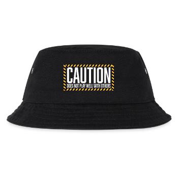 La prudence ne fait pas bon ménage avec les autres Avertissement - Bob Enfant - noir - Devant